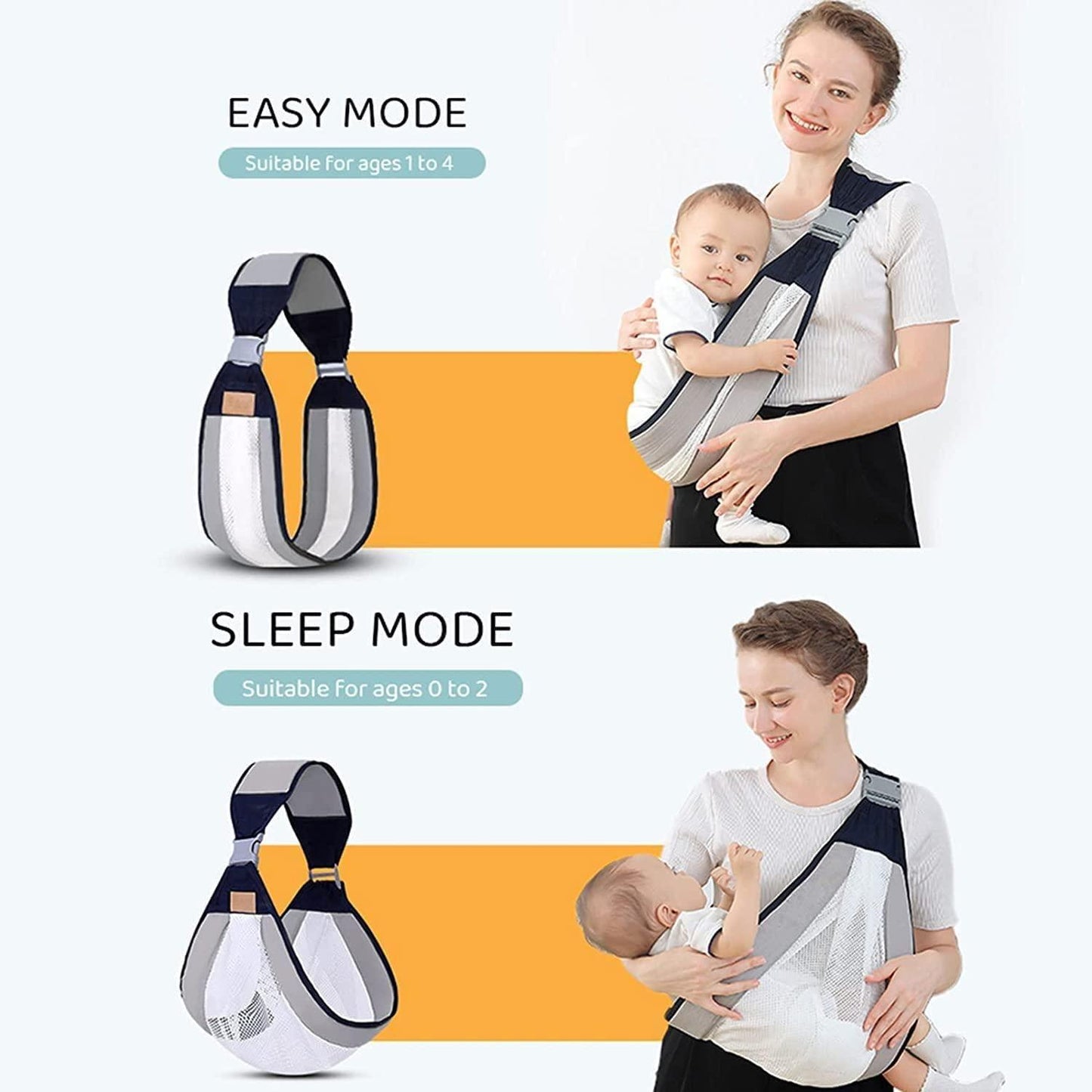 CuddleWrap™ - Secure Baby Sling Wrap