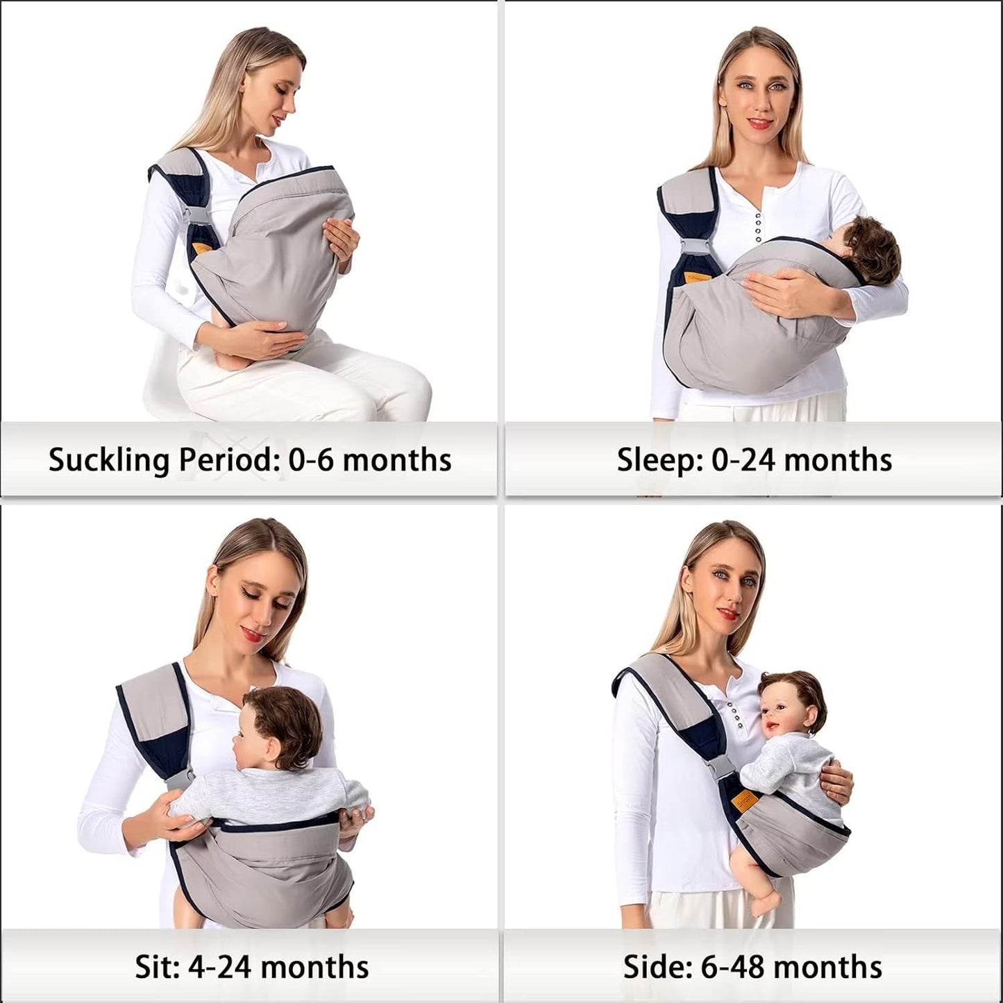 CuddleWrap™ - Secure Baby Sling Wrap