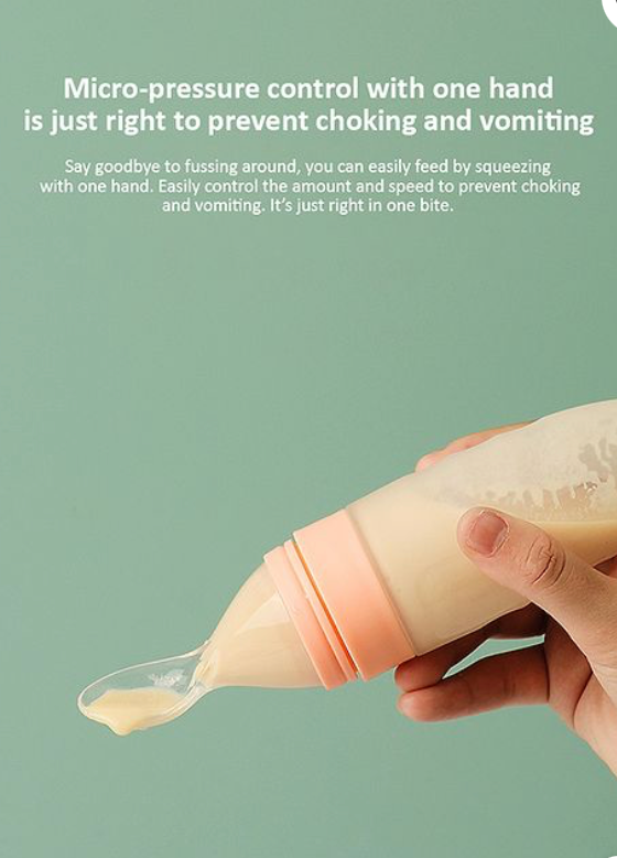 EasySqueeze™-Baby Food Squeeze Spoon Bottle