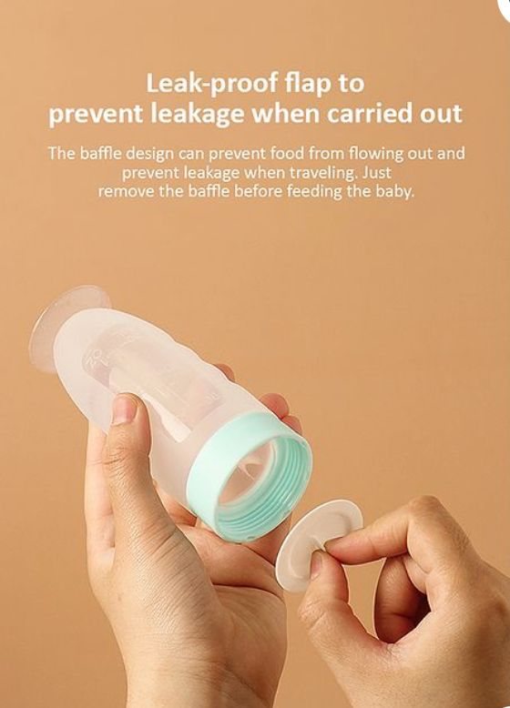 EasySqueeze™-Baby Food Squeeze Spoon Bottle