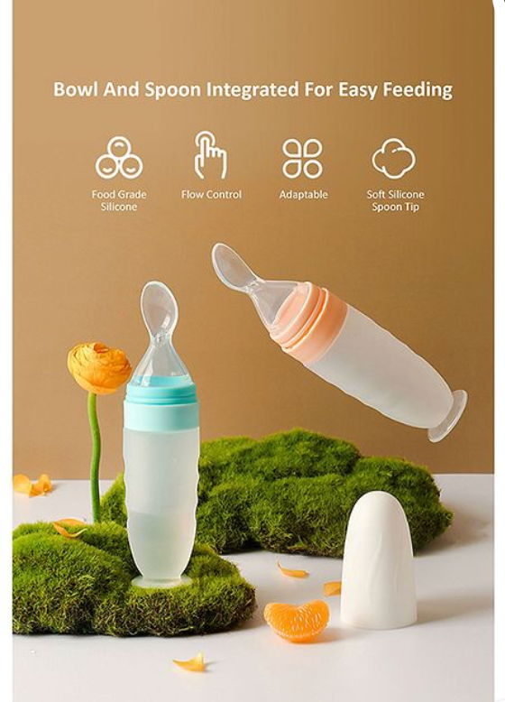 EasySqueeze™-Baby Food Squeeze Spoon Bottle