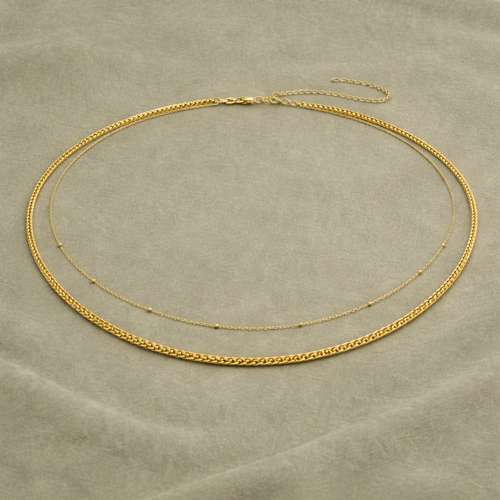 Harmony Duo Waist Chain - Double Layered