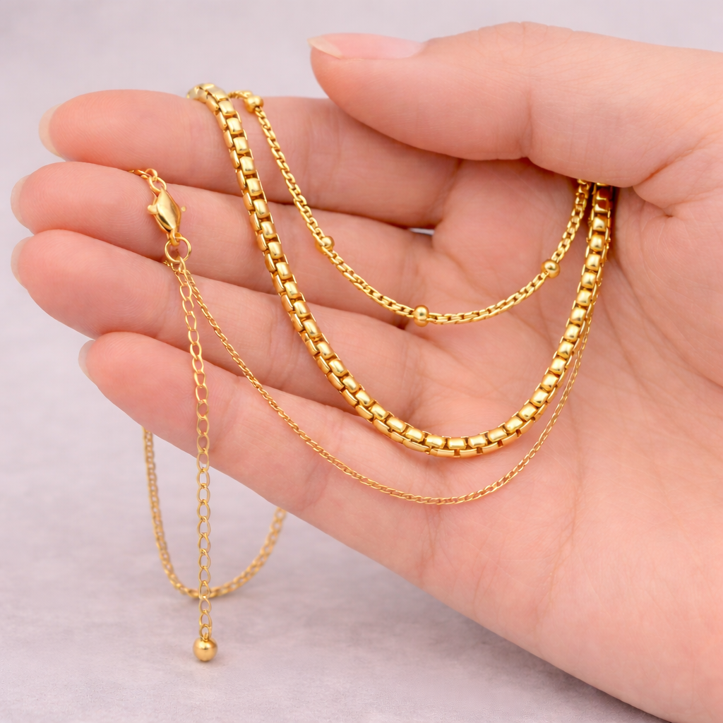 Cube Spark Waist Chain- Double Layered