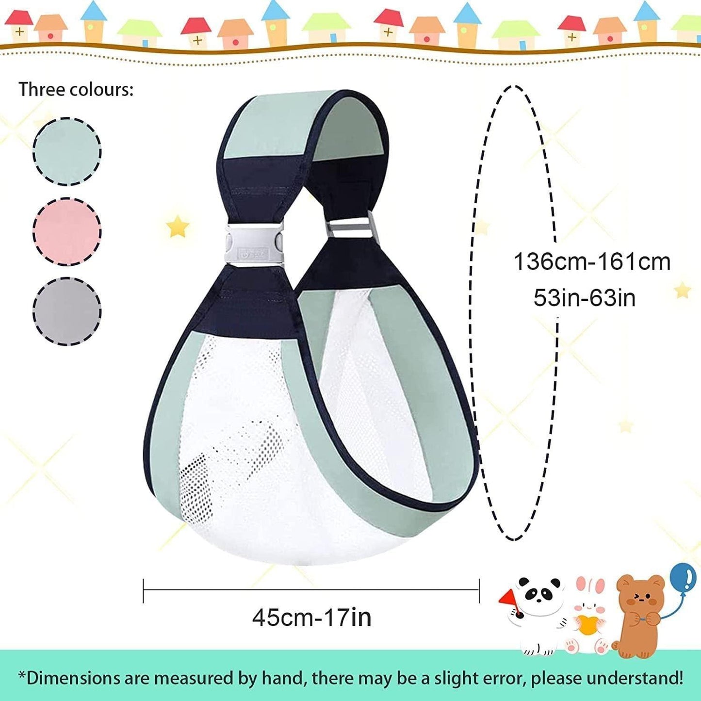CuddleWrap™ - Secure Baby Sling Wrap