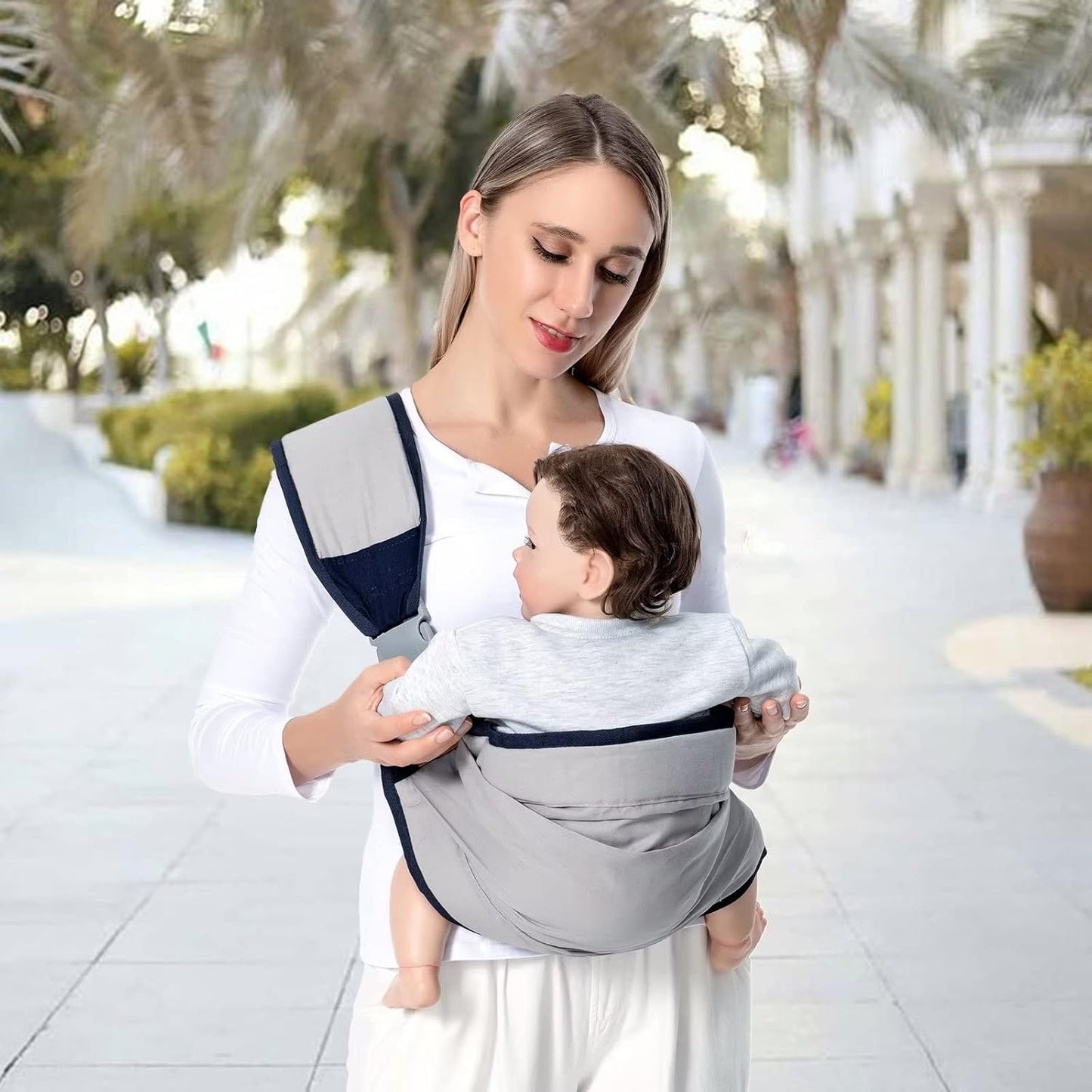 CuddleWrap™ - Secure Baby Sling Wrap
