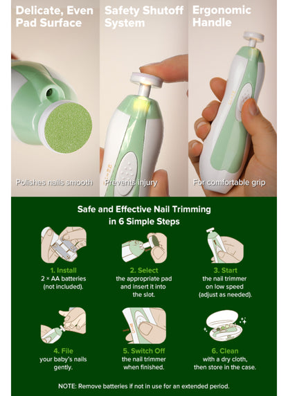 EasyTrim™ - Baby Nail Cutter, Safe, Precise & Easy Grip
