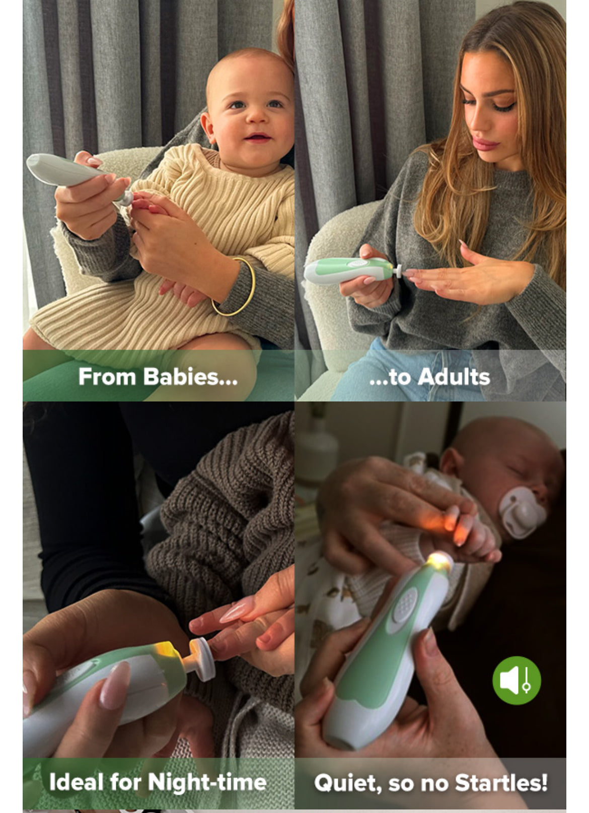 EasyTrim™ - Baby Nail Cutter, Safe, Precise & Easy Grip